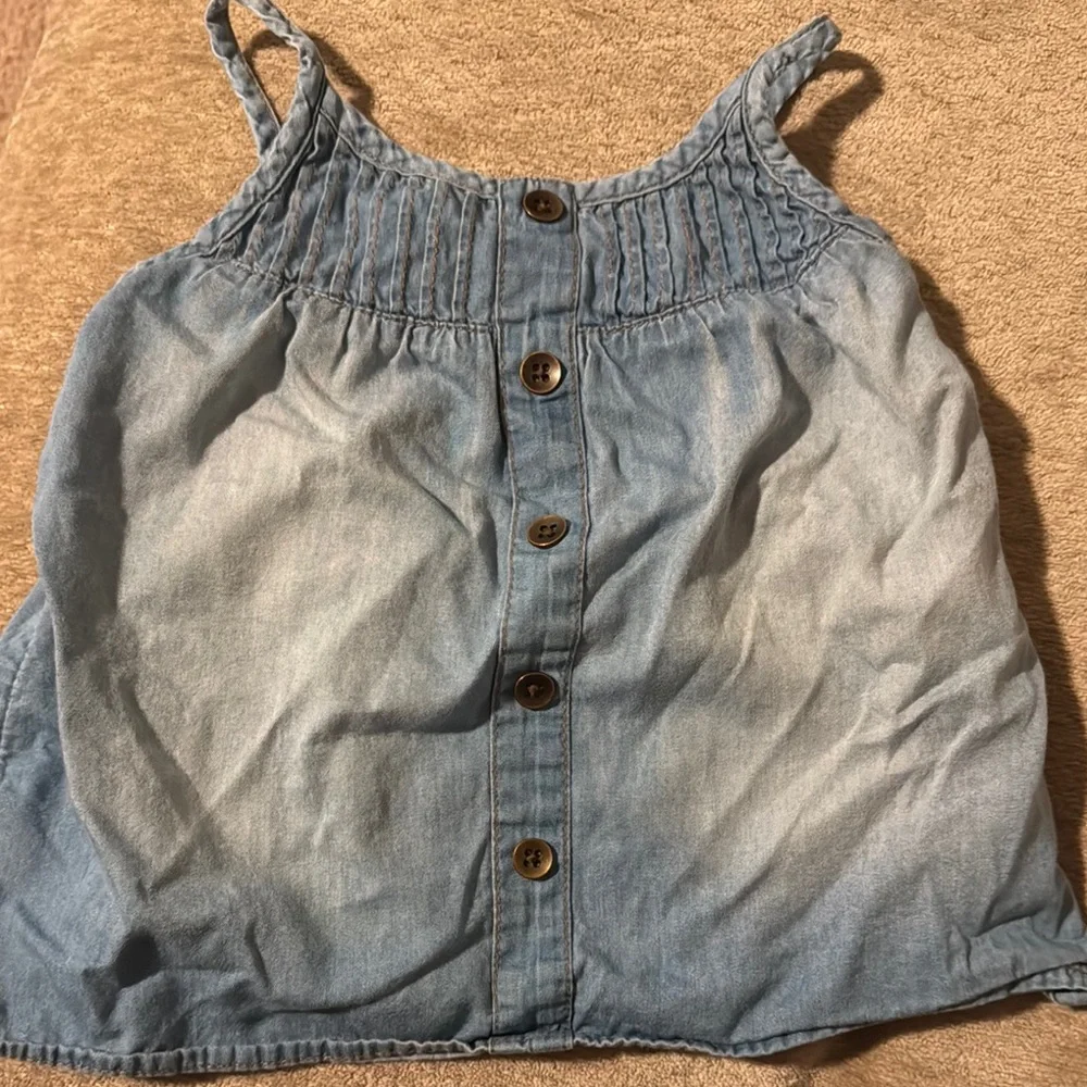 GAP Kids Blue Button-Down Top
